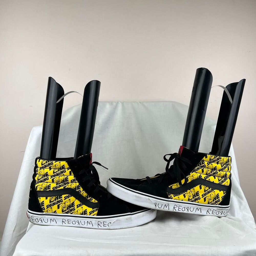 Vans X House of Terror The Shining RedRum Sk8-Hi Jack Torrance Trainers Size 12